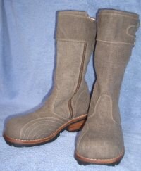 Hemp Biker boots