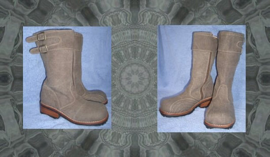 Hemp Biker boots